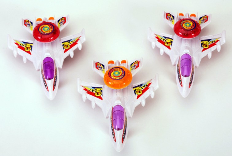 Aviation Model Kids Pull Wire Lighted Airplane Toys Non-Remote Control Smart Kids Toys Stall Toys