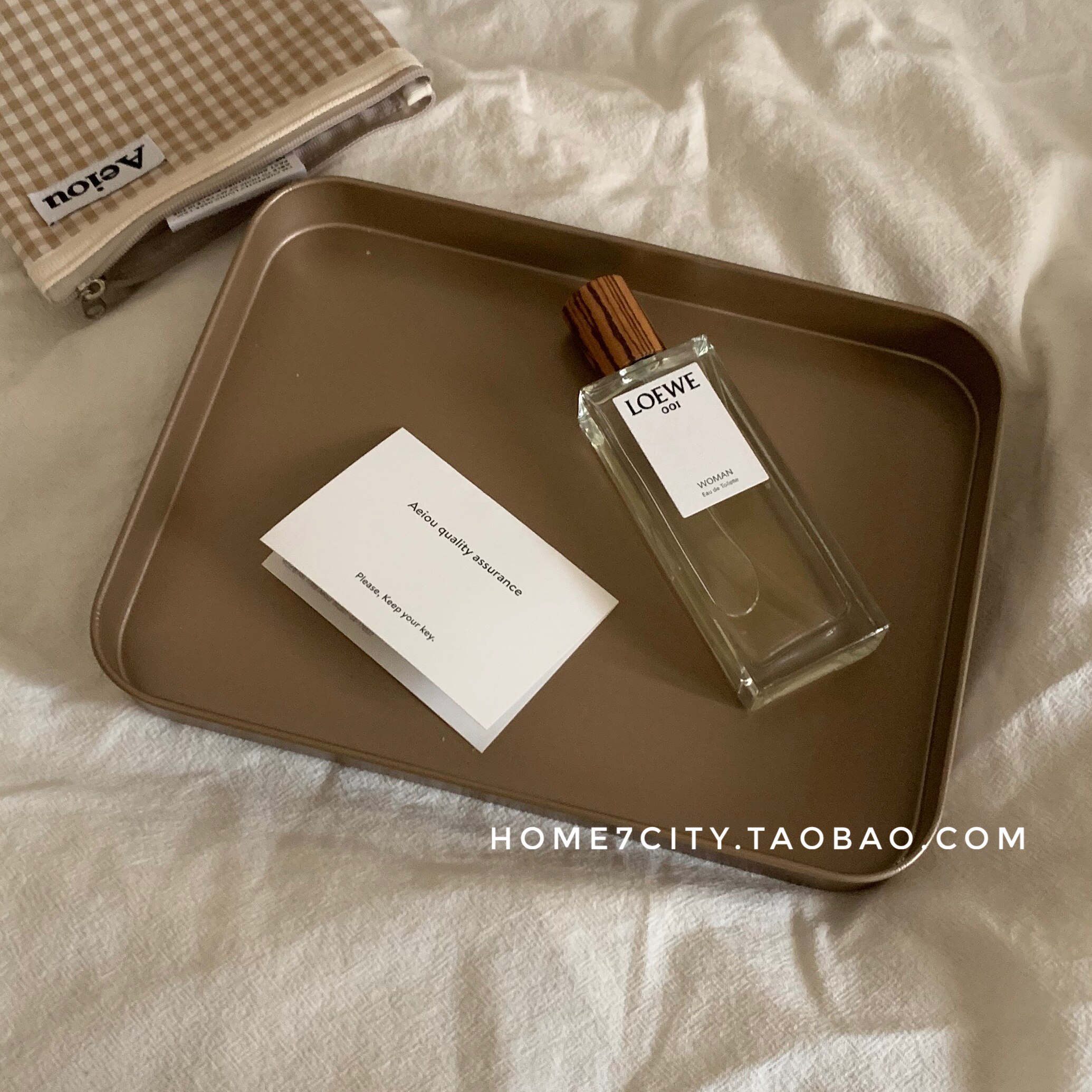 Ins compound bronze tray rectangular desktop storage tray single-layer Japanese sundries storage fragrant water tray movable