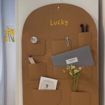 Lucky wall hanging multi-pocket debris containing finishing wall decorative door rear wall hanging adorable student cupboard hanging bag