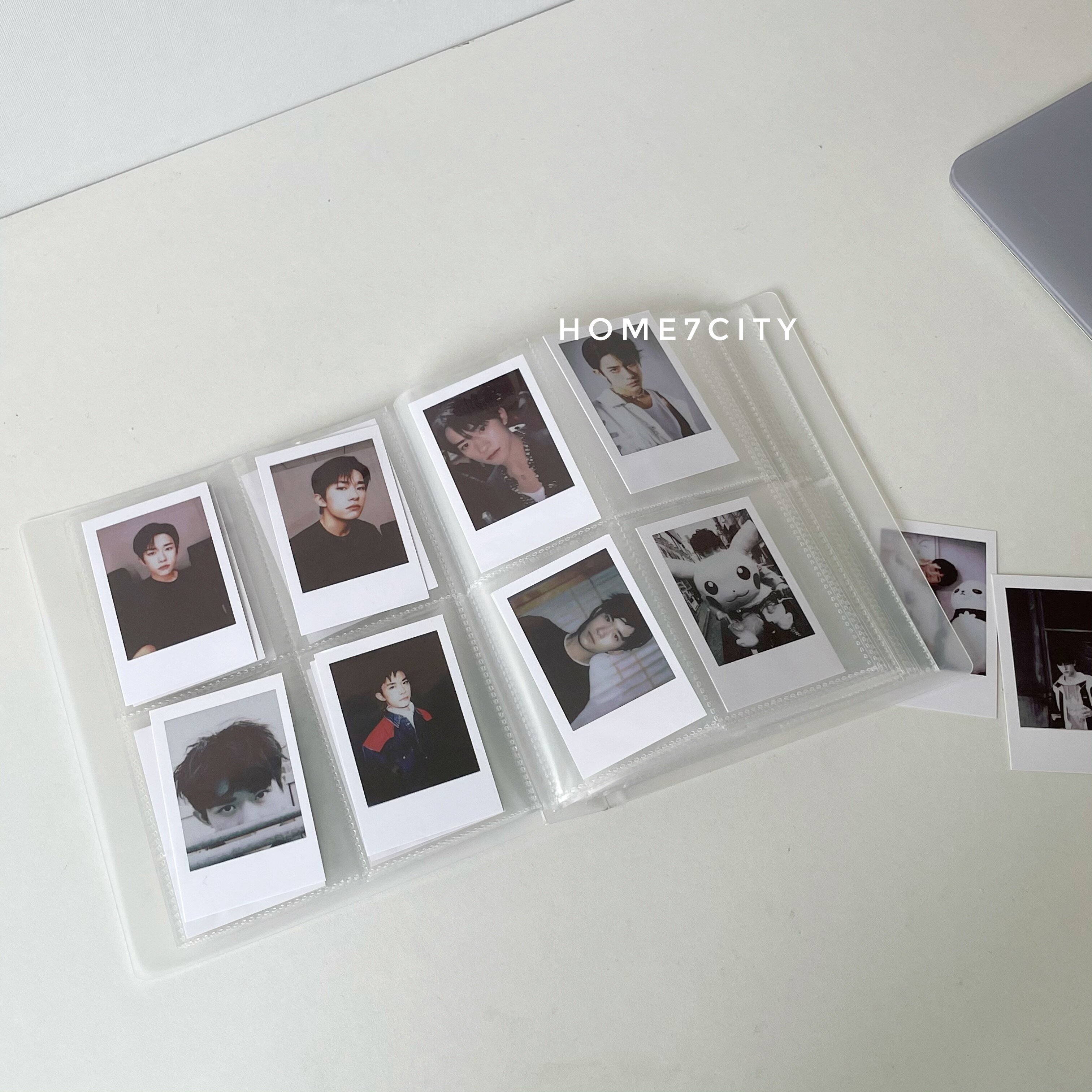 Polaroid 3-inch 5-inch photo album Star Chasing Card Book large-capacity transparent frosted casing can hold 288 albums