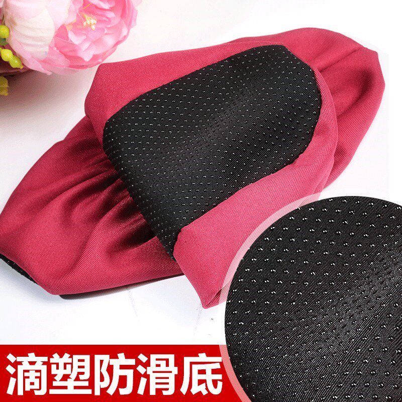 Fabric shoe suite students take computer classroom computer classroom footwear cute thickness waterproof and slip