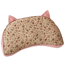 2022 new all-cotton Korean cat ears Buckwheat Pillow Help Sleep Solid Rebound Buckwheat Cat Ear Protection Shoulder pillows