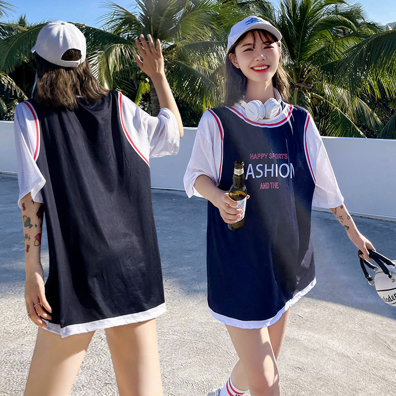 Swimsuit women's 2021 new fashion sports cover belly thin two-piece conservative student three-piece set spa swimsuit