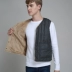 Xuống áo vest nam mùa thu đông cộng với nhung dày cashmere cashmere đồ lót ấm áp chạm đáy áo vest cotton cỡ lớn bộ vest nam trung niên Áo vest cotton