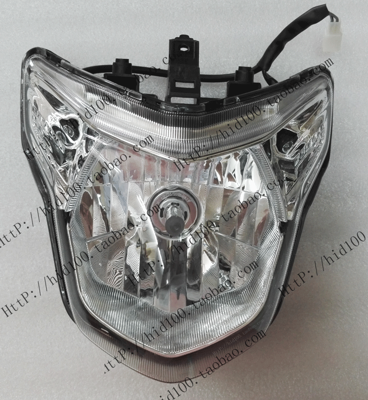 Súng thép nhỏ KA125-150-22 Ống kính 5 mắt cá đèn pha đôi mắt thiên thần xenon đèn quỷ lắp ráp quỷ - Đèn HID xe máy đèn pha xe máy nhỏ