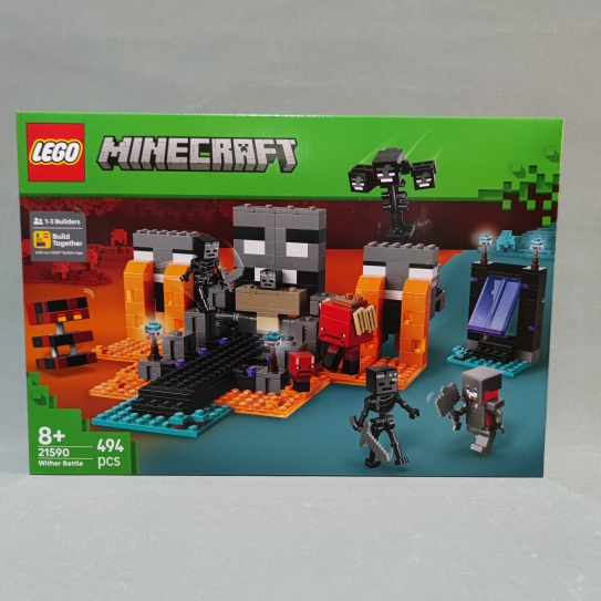 Lego Minecraft 21590 the Battle of the Withered One Building Blocks Educational Toys for Boys and Girls Children's Gifts