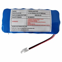 DAEYANG imported DDS-84ABC daytime signal light battery 18650 2 6AX7S3P25 9V7800mA