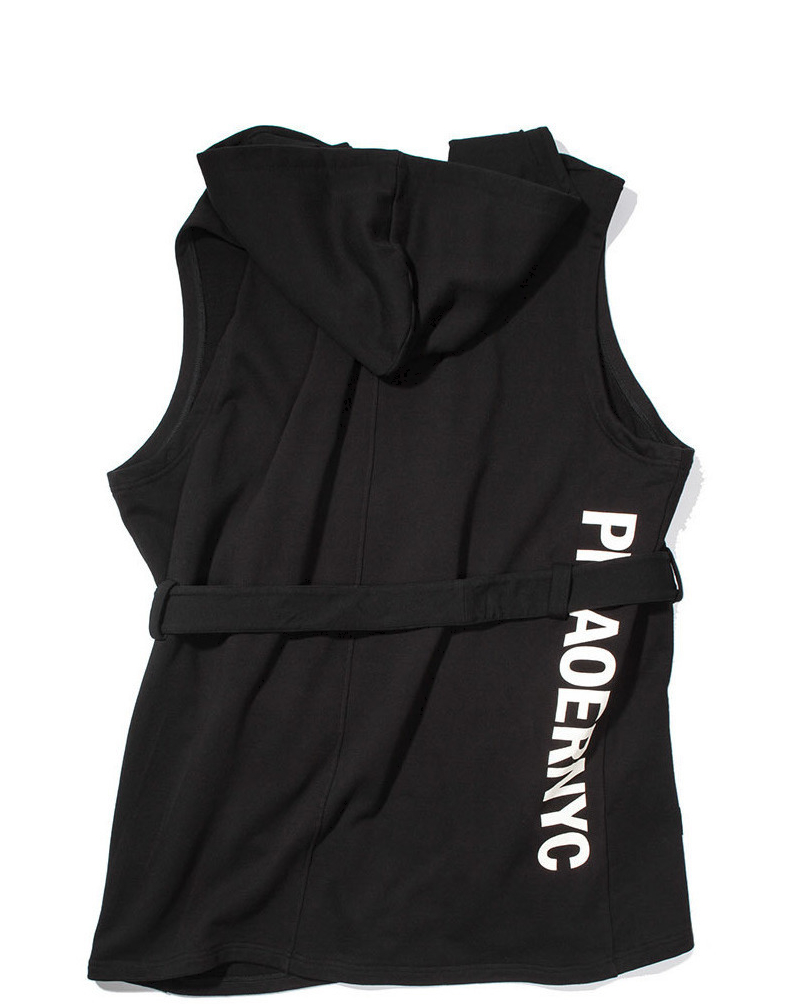 PMAO tide thương hiệu lớn kích thước của nam giới quần áo mùa thu mới nam chất béo đan cộng với phân bón để tăng chất béo 佬 cotton dài vest