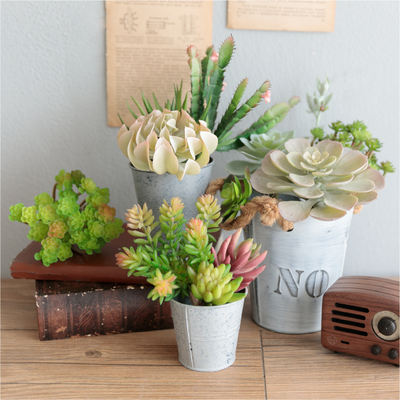 Jacaranda gem lotus artificial flower, artificial succulent plant, realistic and creative high-end home succulent plant small ornaments