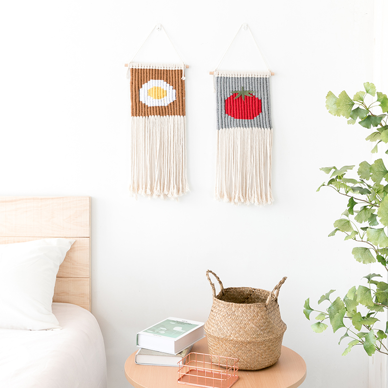 small woven tapestry