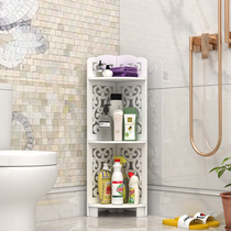 Bathroom corner shelf Floor-to-ceiling bathroom storage rack Floor-to-ceiling tripod washstand Toilet toilet floor