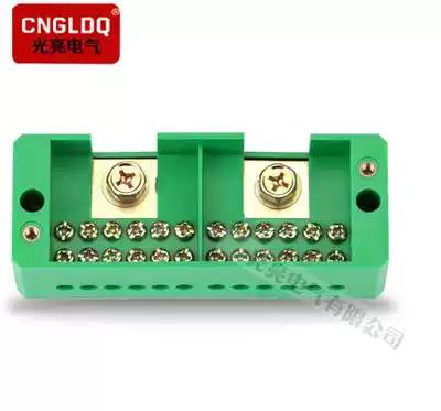 Bright terminal FJ6 JHD-1 B single phase two in twelve out junction box (small)