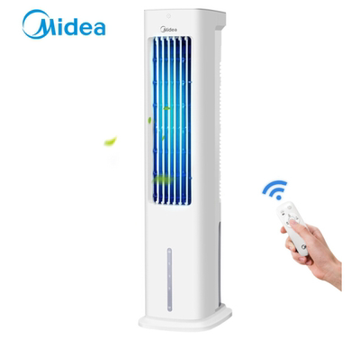 美的空调扇冷风机家用制冷器小型宿舍迷你立式冷气机塔扇加水风扇