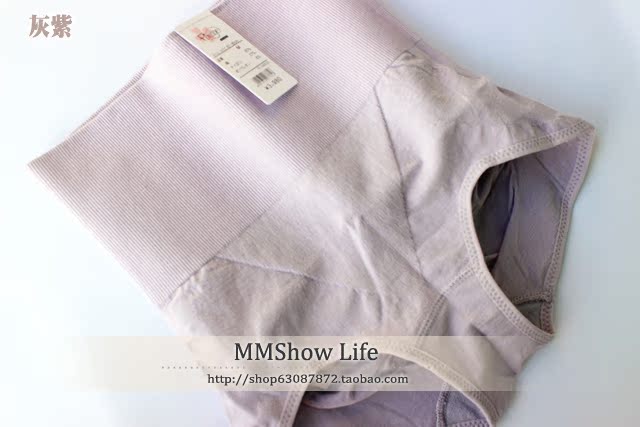 Eo và hông! Đồ lót cao cấp chất liệu cotton co giãn cao của Nhật Bản quần lót eo cao định hình