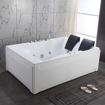Bath home double surf massage sex Mandarin Duck bubble bath intelligent constant temperature heating tub Villa