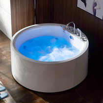 Round bathtub home hotel homestay project Villa oversized bath couple adult fantasy intelligent constant temperature heating