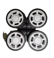 Серый -без вентиляторного отверстия 50 мм 4 Специальный винт + инструмент