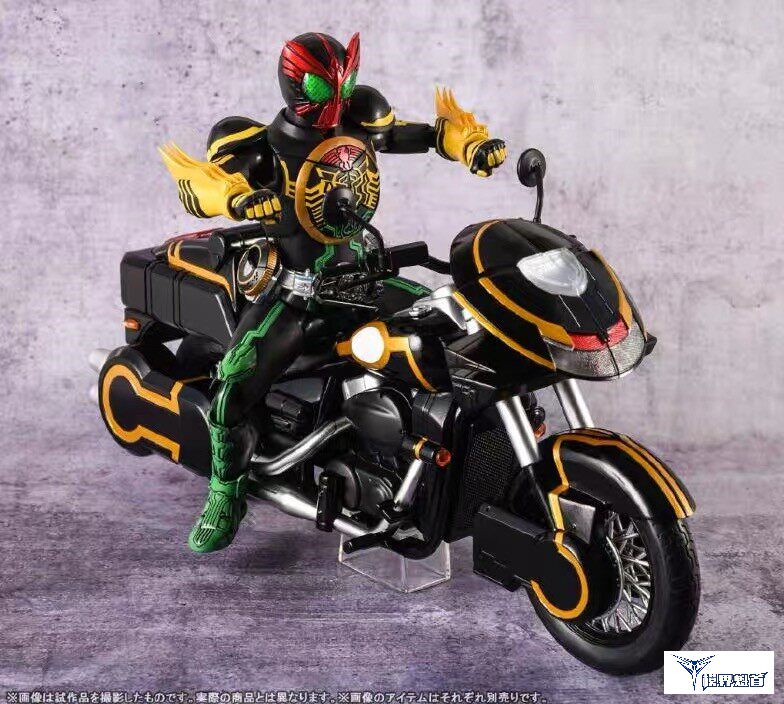 The Japanese edition of the Wandai SHF True Bone Sculpture Fake Face Rider OOO Three Egg Oz Locomotive