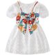 Girls dress 2022 summer new children's net red princess skirt little girl summer girl big boy western style skirt