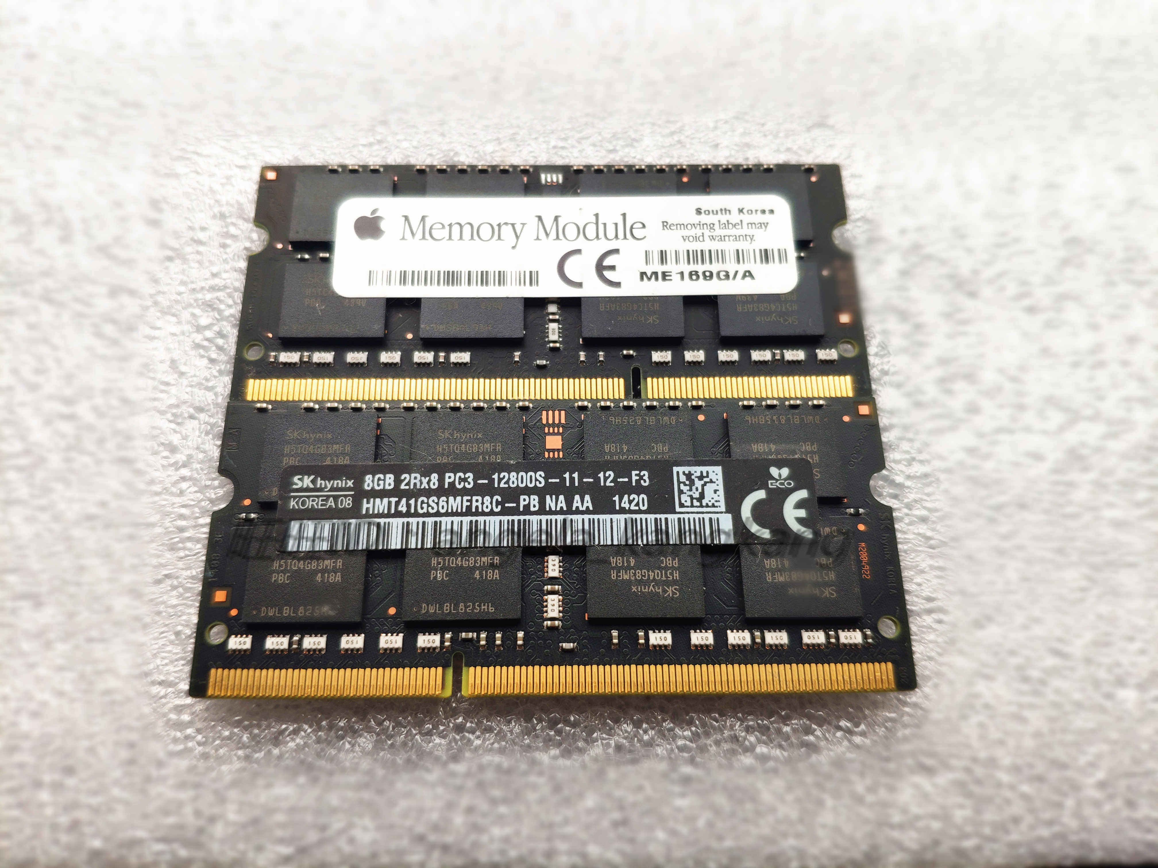 Macbook Pro Apple laptops memory MD101 102103104 4G 8G 1600 DDR3