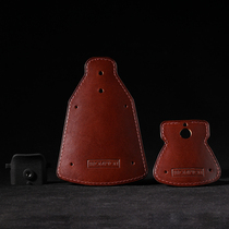 Xiaobu bicycle modification accessories Italian first-layer cowhide fenders waterproof and light rainproof