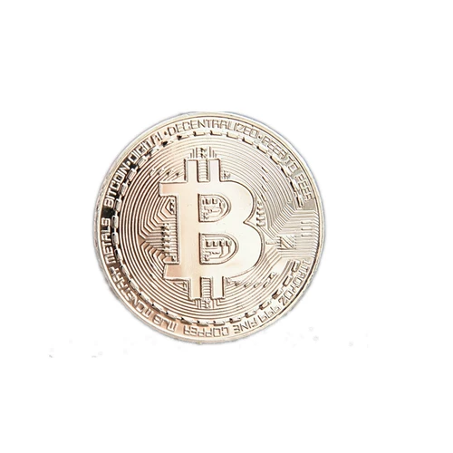 Биткойн Золотая монета BTC иностранная валюта Bit B -USD World Coin Memorial Coin Gift Gift