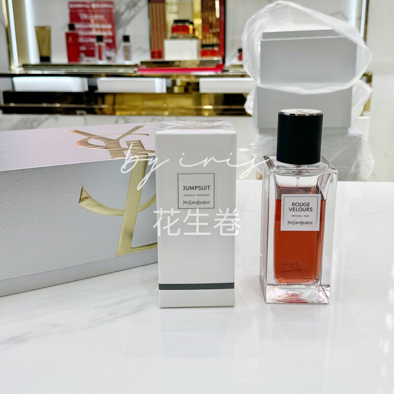Ysl Saint Laurent Collection Black Label Haute Couture Collection Unisex Fragrance Muse Red Velvet Shirt Floral Woody