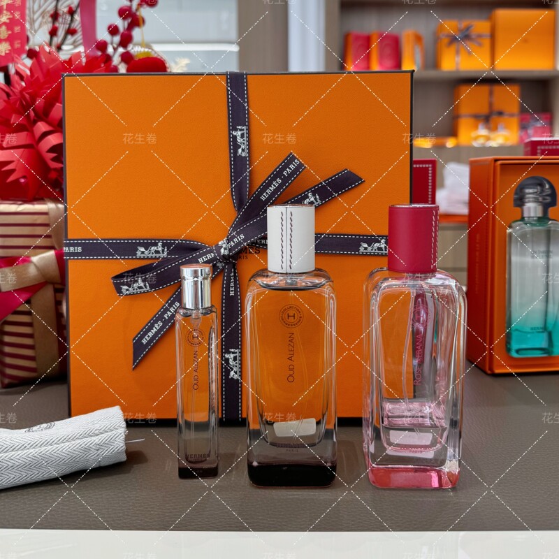 New Chestnut-Colored Agarwood Hermes Fragrance Perfume Yunnan Osmanthus Rose Flower Fragrance 15ml 100ml