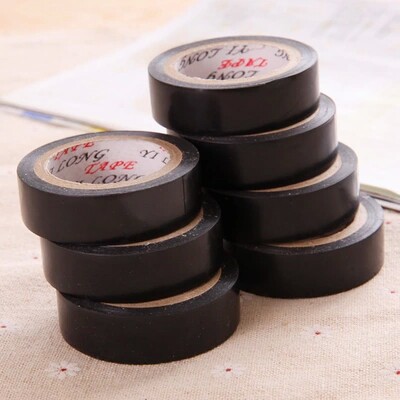 Household super adhesive electrical tape Black insulated electrical wire and cable tape Electric tape Repair tools Waterproof