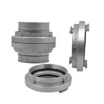 4-inch water pipe joint 100 to 3-inch 65 conversion variable diameter 80 fire hose quick interface water gun KY100 pipe teeth