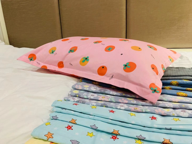 Gối in bông cotton nhỏ xinh và xinh xắn độc thân ký túc xá sinh viên gối da giá rẻ - Gối trường hợp