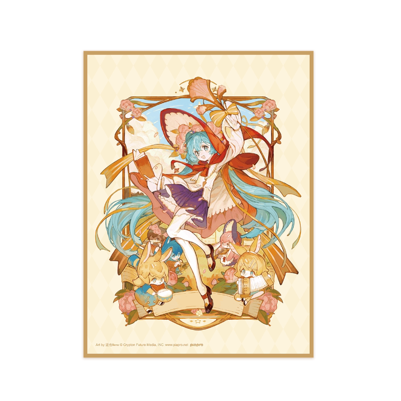 bilibili初音未来纪念色纸BEMOE乐之魔女未来乐礼系列收藏品-Taobao-Tmall