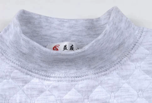 Yiyou kiến ​​nhỏ mùa xuân và mùa thu mùa đông cô gái và cô gái dày ba lớp cotton nhiệt đồ lót quần phù hợp với đồ ngủ bộ nỉ nhung bé trai đẹp