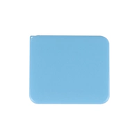 Портативная синяя квадратная коробка для хранения, 12.8см