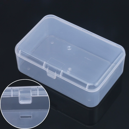 Коробка для хранения, заколка для волос, резинка, тара, пластиковая маленькая банка для хранения