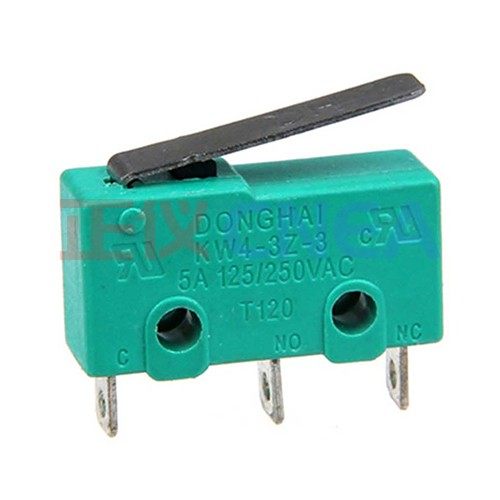 1PCS DONGHAI KW4-3Z-3 Micro Switch 3 Pins COM and NO 5A 250V T120