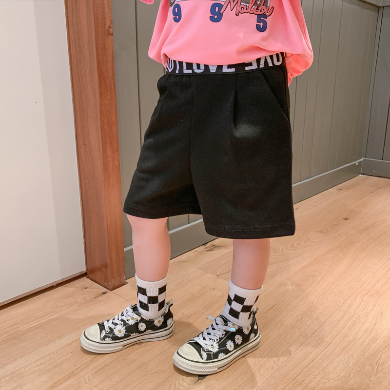 Boy shorts summer slim fit Chauer Boy 50% Pants 2021 2021 New Summer Korean Version Of Children's Clothing