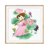 Cross Stitch 2025 Новые маленькие кусочки вход в гостиную в ручной вышивке