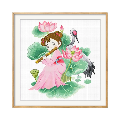 Cross Stitch 2025 Новые маленькие кусочки вход в гостиную в ручной вышивке