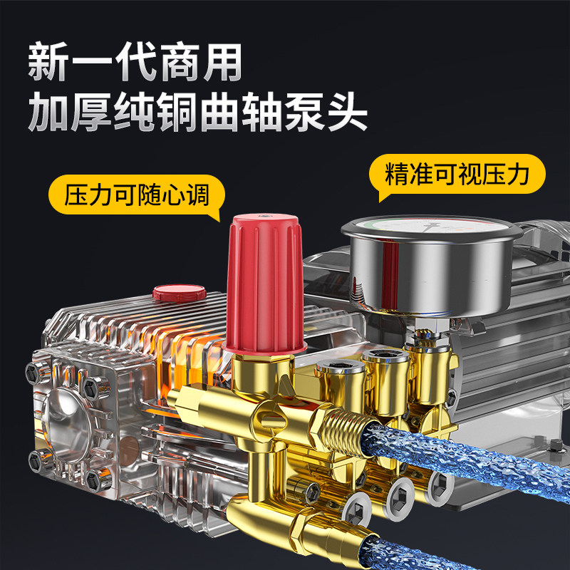 2026年选购工业级超高压商用洗车机，如何匹配功率与电压？