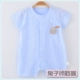 Quần áo trẻ em mùa hè mỏng cotton romper leo núi quần áo mùa hè 0-3 tháng tay áo ngắn tay nam và nữ thân bé - Áo liền quần