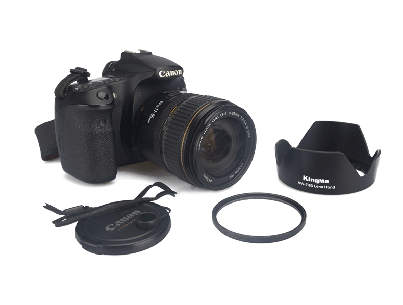 đang Jin Canon 80D 700D 100D 200D 750D 800D EF-S 18-55 55-250 STM ống kính mui xe visor EW-63C có thể khóa Phụ kiện máy ảnh SLR - Phụ kiện máy ảnh DSLR / đơn chân máy quay benro