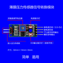 Thin film pressure sensor Signal conversion module Resistance to voltage for fsr flexiforce