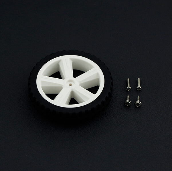DFRobot produces high-quality eco-friendly ABS silicone wheel FIT0500