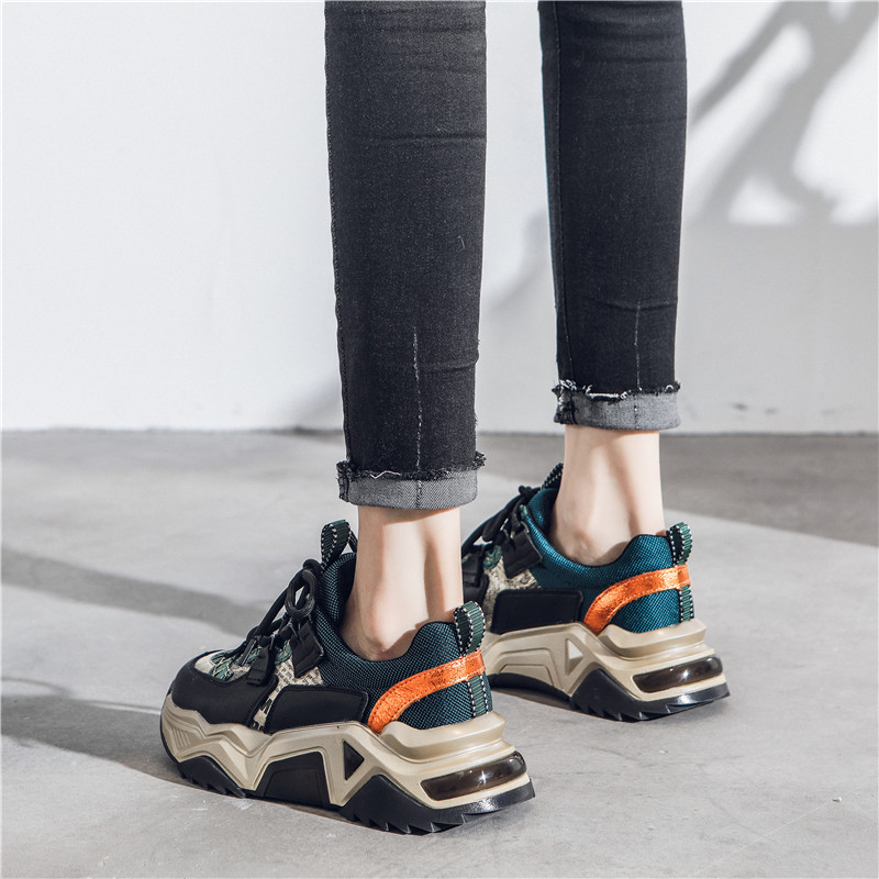 High Quality Wear a charming curve~Show your long legs and increase the trend of old shoes and women's ins