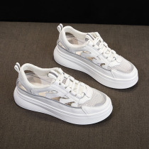 High Quality generous do not pick people ~ avant-garde full @ hollow white shoes women comfortable texture full 1