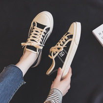 High Quality Street and trend elements coexist ~ summer thin canvas shoes women fashion niche trend