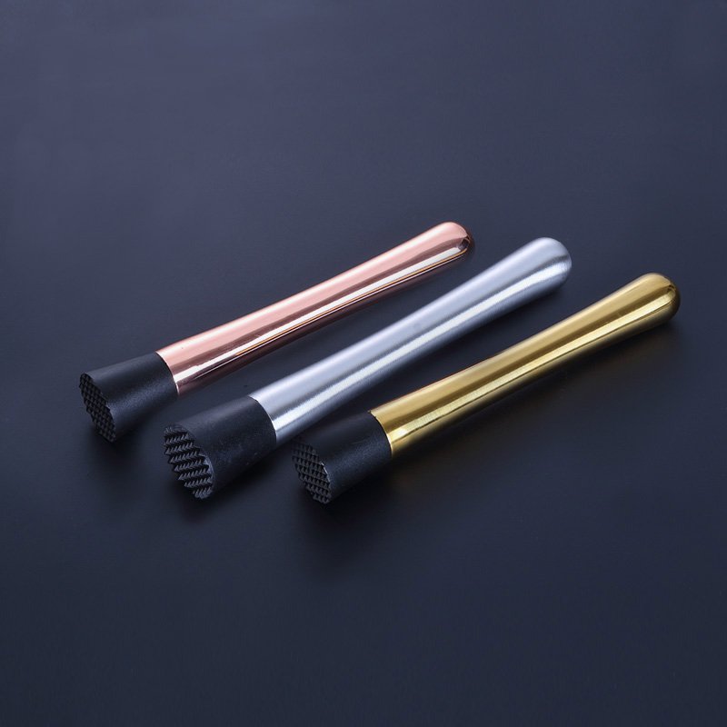 Stainless steel lemon hammer pressed juice mash moguchi mint crushed ice stick pub milk tea shop special