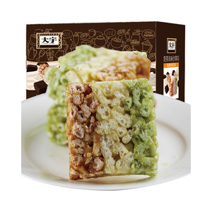 【大宇】400g黑糖烤奶沙琪玛零食点心