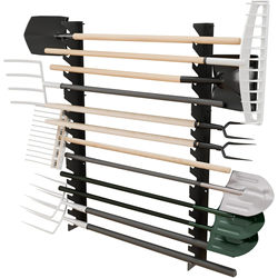 Garden Tool Wall-Mounted Bracket Storage Rack, Agricultural Tool Display Rack, Broom, Shovel, Rake Organizer Rack, Display Rack